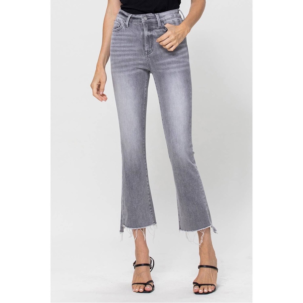 Vervet Cropped Flare Jeans